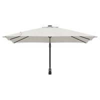 Tuinparasol Beige en zwart 248.5 x 247.5 x 160 cm - thumbnail