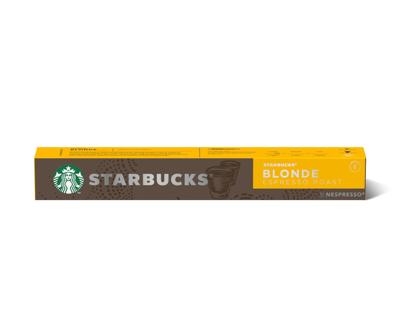 Starbucks - Blonde Espresso Roast by Nespresso - 10 Capsules Starbucks - Blonde Espresso Roast by Nespresso - 10 Capsules