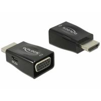 Delock 65902 HDMI / VGA Adapter [1x HDMI-stekker - 1x D-sub bus 15-polig] Zwart - thumbnail