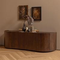 WOOOD Dressoir 'Sense' Mangohout, 160cm, kleur Walnoot - thumbnail