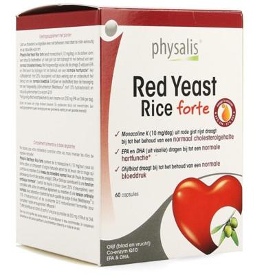 Physalis Red Yeast Rice Forte 60 Capsules