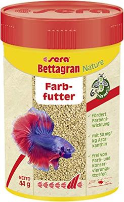 Sera Bettagran Nature 100ml Voer voor Betta&apos;s - Kleurondersteuning & Natuurlijke Ingrediënten