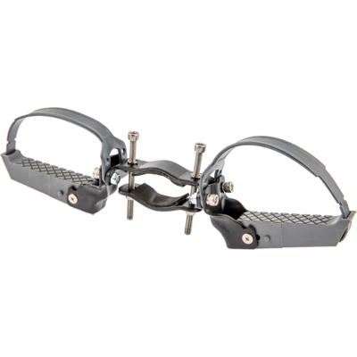 Mirage Voetsteunen met rubber riem inclusief framebuisklem