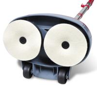 VidaXL 5-in-1 tweekoppige vloerschrobber & polijstmachine - thumbnail