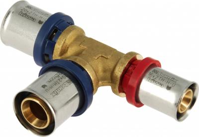Bonfix Perskoppeling - 3x Alu-pers - T-koppeling - verlopend - 20 x 20 x 16mm