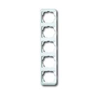 Busch-Jaeger 5-voudig Frame Frame Alpha exclusive, Alpha Nea Verkeerswit, Wit 2CKA001754A2833 - thumbnail