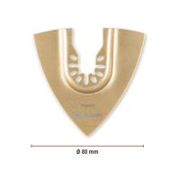 Einhell 708070 Delta Raspel HM, 80mm Rasp Hardmetaal 80 mm 1 stuk(s) - thumbnail
