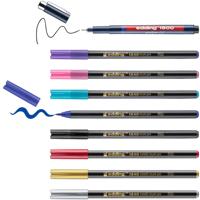 Brushpen edding 1340 Happy Lettering assorti set à 9 stuks - thumbnail