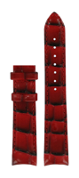 Horlogeband Tissot COUTURIER / T0352101601101A / T610031401 Leder Rood 18mm - thumbnail