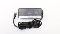 Delta ADLX65YDC3A - Netspanningsadapter - 65 Watt - FRU, (CRU) - Tier 1 - voor Tablet 10; ThinkPad A285; A485; E48X; E58X; ThinkPad Yoga 11e (5th Gen) - thumbnail