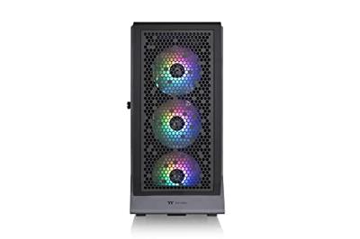 Thermaltake CA-1X5-00M1WN-00 Midi-tower Gaming-behuizing Zwart 4 voorgeïnstalleerde LED-ventilators, Zijvenster Thermaltake CA-1X5-00M1WN-00 Midi-tower Gaming-behuizing Zwart 4 voorgeïnstalleerde LED-ventilators, Zijvenster