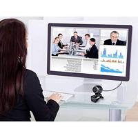 Basetech Classic BS-WC-01 Webcam 640 x 480 Pixel Klemhouder - thumbnail