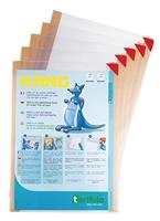 Presenteerhoes Djois Kang easy clic A4 herpositioneerbaar zelfklevend 5 stuks - thumbnail