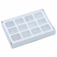 Bergkristal punten in showdoos 12x - 3-4 - Edelsteen (12 stuks) - S - thumbnail