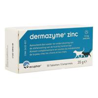 Dermazyme Zink Hond en Kat 50 Kauwtabletten - thumbnail
