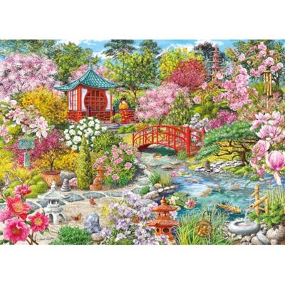 Puzzel gibsons japanese garden 1000st