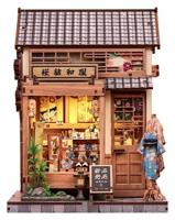 Miniature House Model Kit Sakura O Kimono Shop 19 x 14 cm - thumbnail