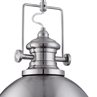 Searchlight HanglampIndustrial Pendants Ø 31cm zilver mat - 2297SS