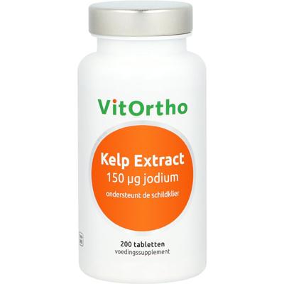 VitOrtho Kelp Extract (150mcg Jodium) Tabletten 200st