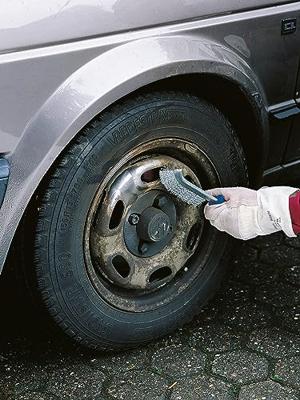 Wolfcraft handdraadborstel | staal | 265mm | 1 stuk - 2715000 Wolfcraft handdraadborstel | staal | 265mm | 1 stuk - 2715000