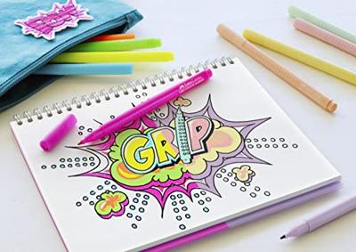 Faber Castell Viltstiften Grip Neon en Pastel - 10 stuks in etui