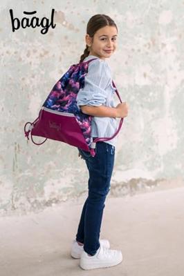 Baagl Gymtas Royal Unicorn met rits Baagl Gymtas Royal Unicorn met rits