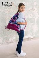 Baagl Gymtas Royal Unicorn met rits - thumbnail