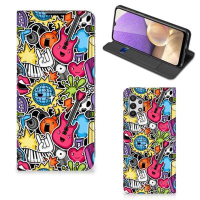 Samsung Galaxy A32 5G Hippe | Standcase | Punk Rock