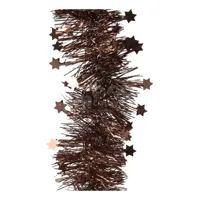 Guirlande Lametta Ster 270cm Ø9cm Espresso Bruin - thumbnail