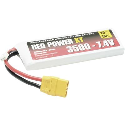 Red Power LiPo accupack 22.2 V 3500 mAh Softcase XT90