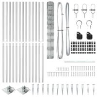 Weidehekwerk Zilver 50 x 1.2 m Gegalvaniseerd staal - thumbnail