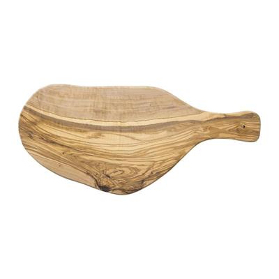 Borrelplank olijfhout groot - bruin - 41x17 cm
