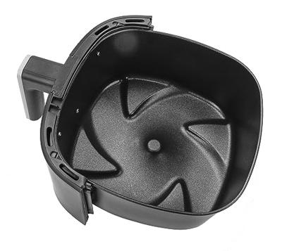 EMERIO AF-129369 Airfryer 4.5 l 1300 W Zwart