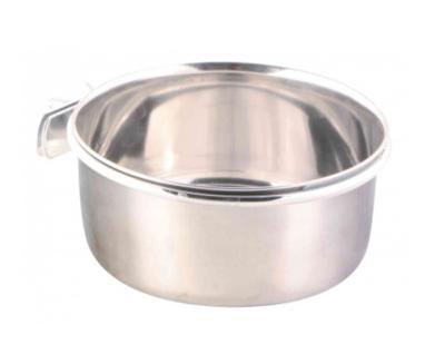 Trixie voerbak met schroefbevestiging rvs