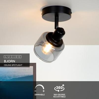 Lucide BJORN - Plafondspot - 1xE14 - Zwart Lucide BJORN - Plafondspot - 1xE14 - Zwart