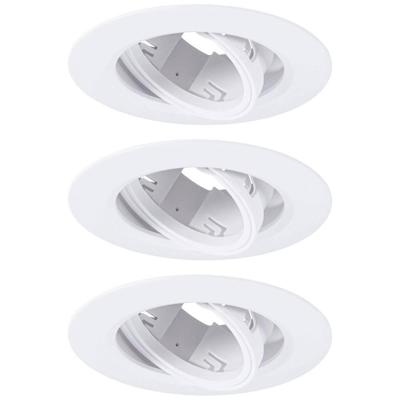 Paulmann 92109 Inbouwlamp Set van 3 stuks GU10 Wit Paulmann 92109 Inbouwlamp Set van 3 stuks GU10 Wit