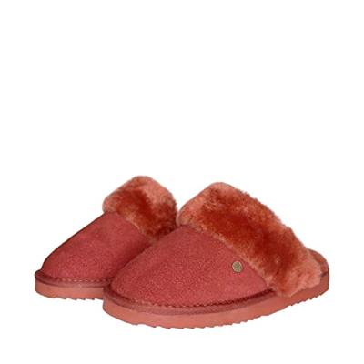Warmbat Pantoffels Flurry FLS321073 Rood / Bruin-36 maat 36