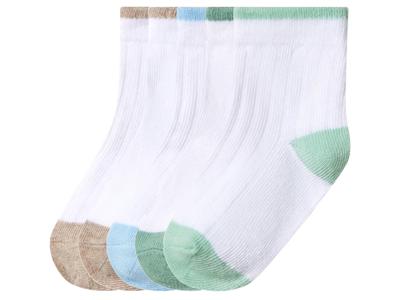 lupilu 5 Paar baby sokken (Wit, 15/18)
