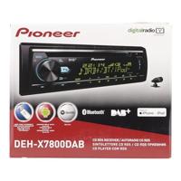 Pioneer DEH-X7800DAB, 1DIN autoradio, CD-tuner met RDS, FM en DAB/DAB+ tuner, CD, bluetooth, MP3, USB, AUX-ingang, Bluetooth handsfree, compatibel met Android en iPod/iPhone - thumbnail