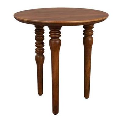 Dutchbone Ronde Bijzettafel 'Cove' Mangohout, 50cm Dutchbone Ronde Bijzettafel 'Cove' Mangohout, 50cm