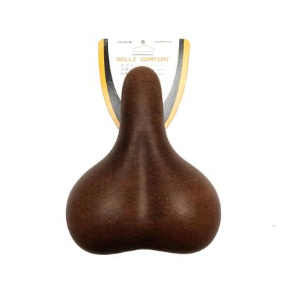Selle Comfort zadel city bruin, zonder strop