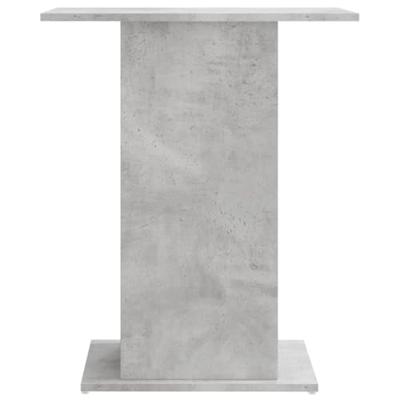Aquariumstandaard 60,5x36x72,5 cm bewerkt hout betongrijs - thumbnail