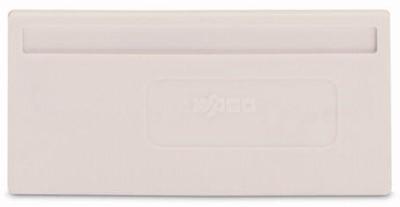 WAGO 281-350 Scheidingswand Lichtgrijs 100 stuk(s)