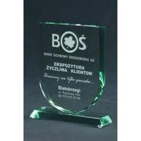 Viking Choice  Gegraveerde glazen trofee met koffer - thumbnail