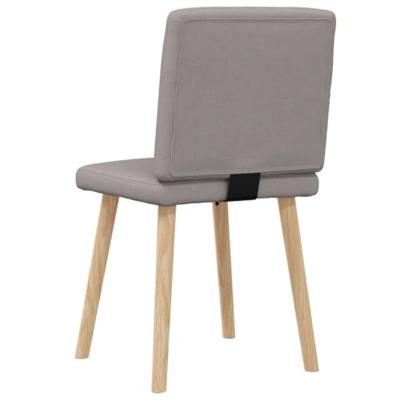 Eetkamerstoelen draaibaar 2 st stof taupe Eetkamerstoelen draaibaar 2 st stof taupe