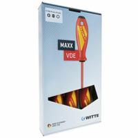 Schroevendraaierset WITTE Phillips Plat (5 Stuks) - thumbnail