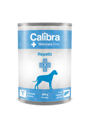 Calibra Veterinary Diets Hepatic natvoer hond 12 x 400 g