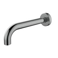 Best-Design Chrome 90 Muuruitloop Met Rozet 1/2"x 21 cm Chroom - thumbnail