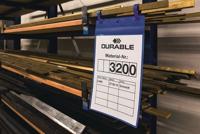 Durable Documentenzak | B297xH210 mm DIN A4 dwars | met 2 verbindingsstuk | donkerblauw | pak a 50 stuks - 175107 175107 - thumbnail
