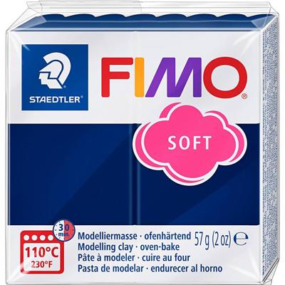 Boetseerklei fimo soft 57 g windsorblauw